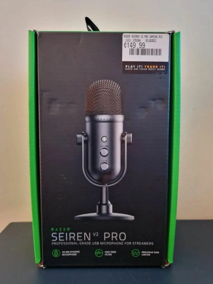 Razer Seiren V2 Pro - Pro-Grade USB Microphone - Image 1