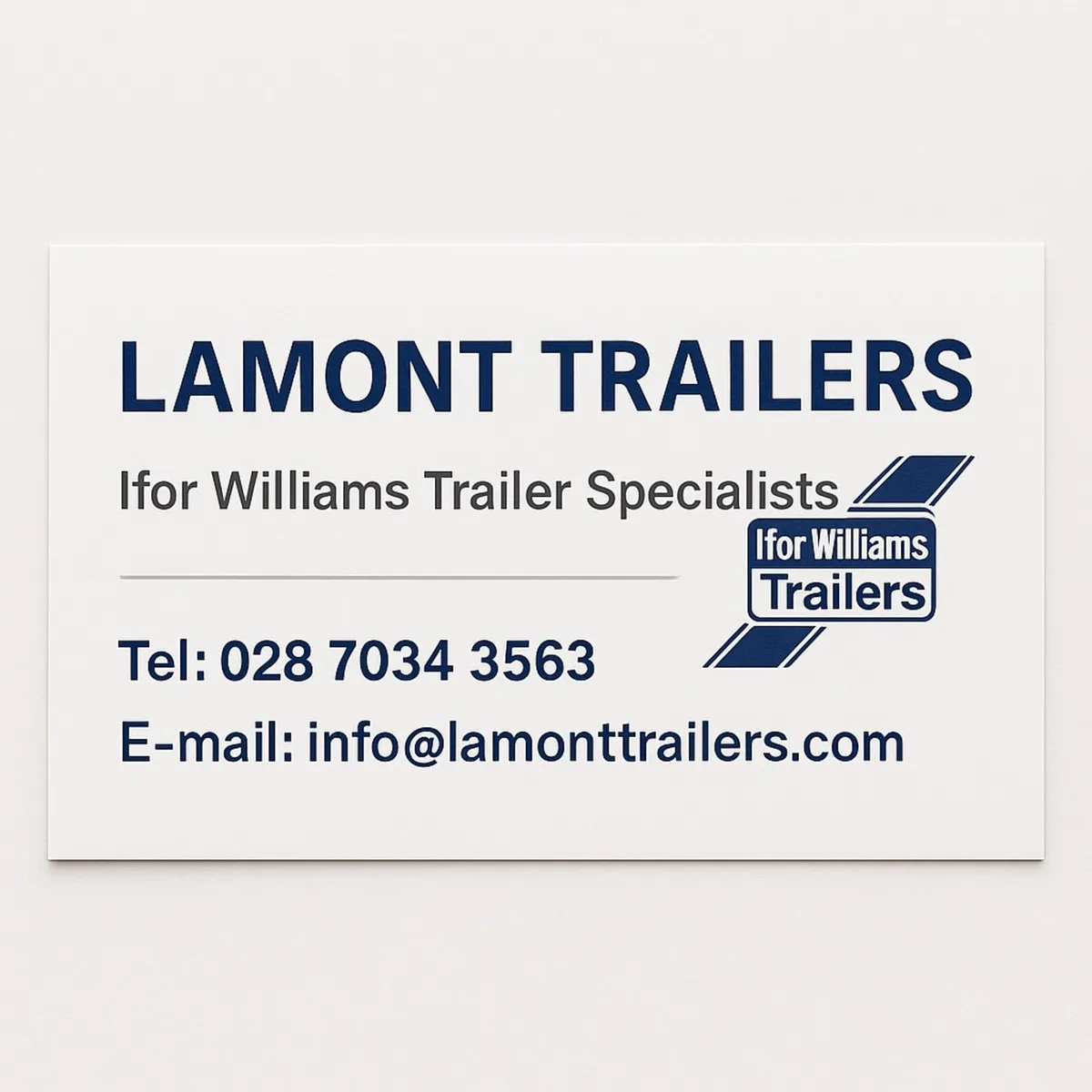 Ifor Williams Trailers - Image 1