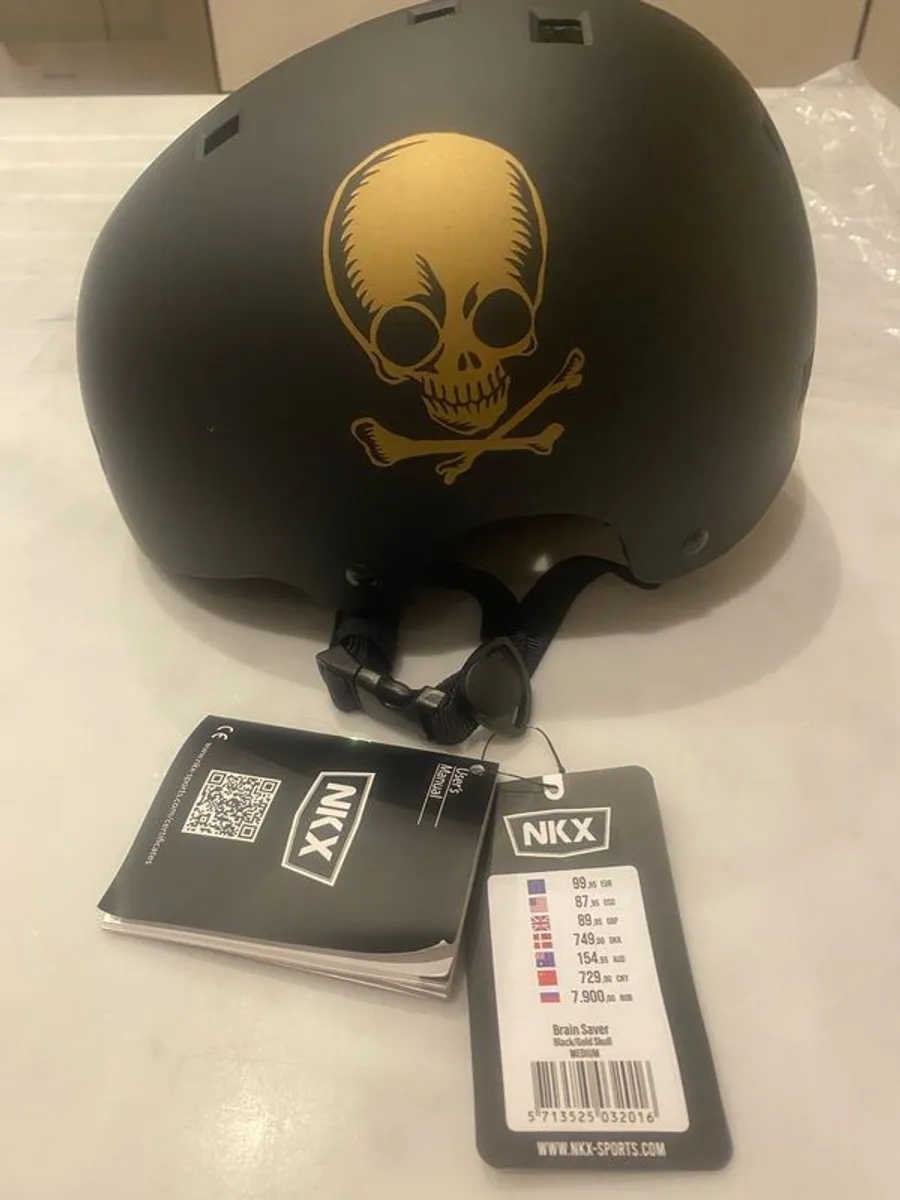 Brand New NKX Brain Saver Helmut & Elbow & Knee Pads - Image 1