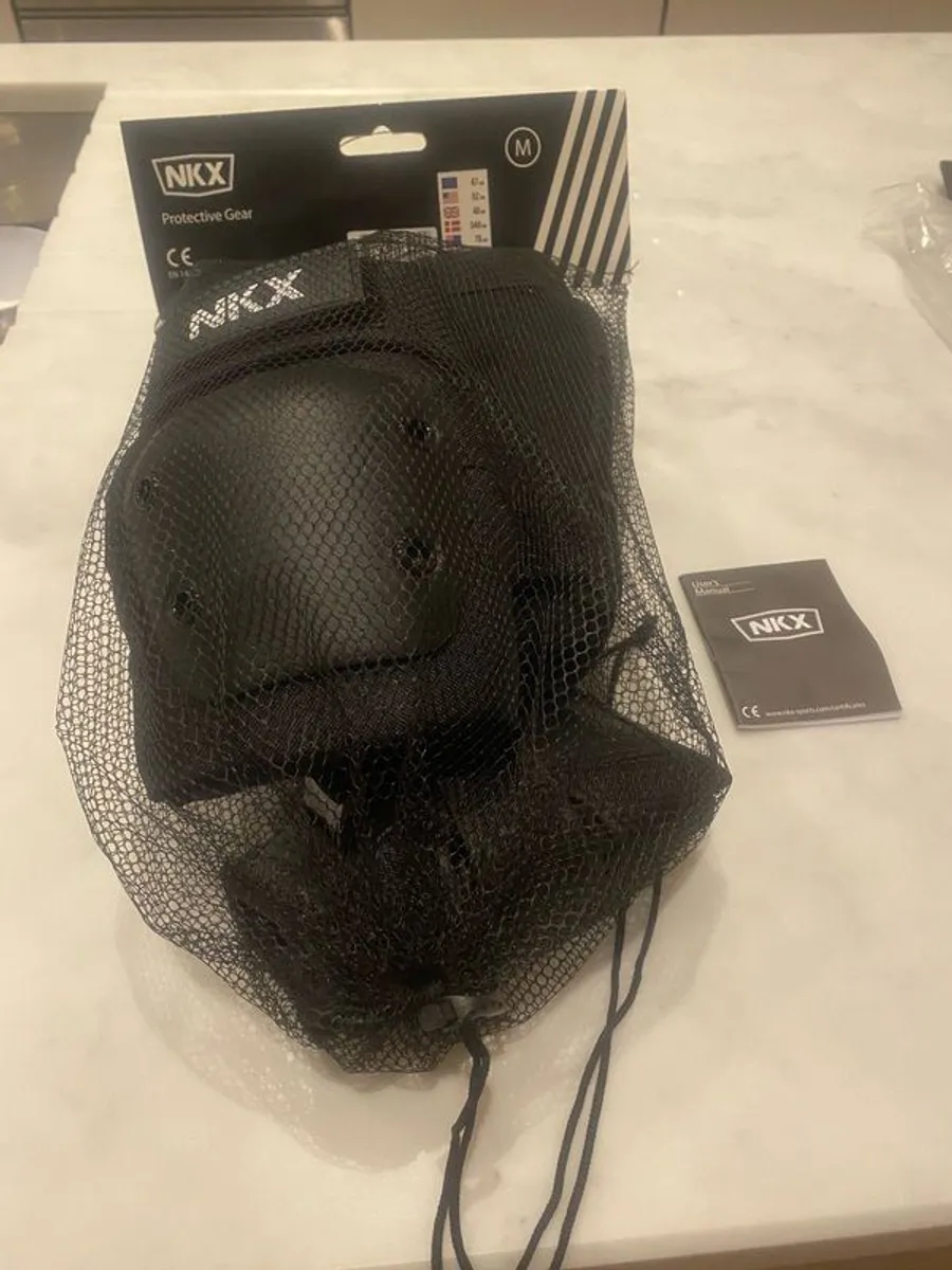 Brand New NKX Brain Saver Helmut & Elbow & Knee Pads - Image 3