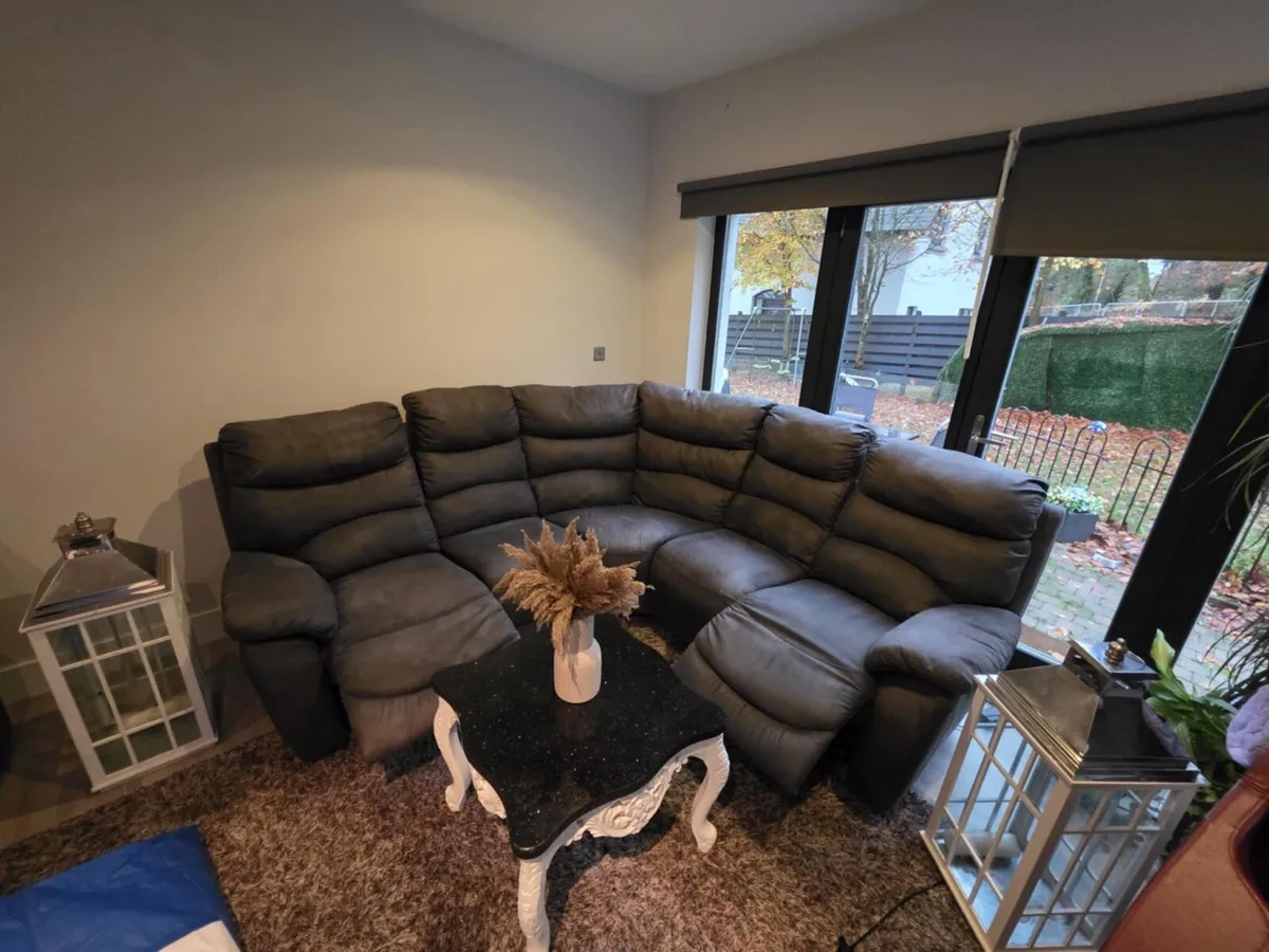 Electric recliner Yvette Corner Sofa delivery extr - Image 1