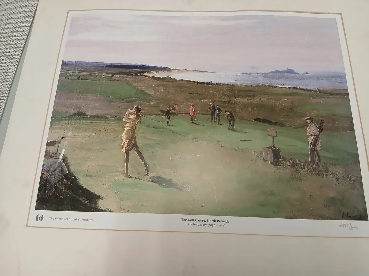 The golf course, north berwick numbered print 2382 - Image 1