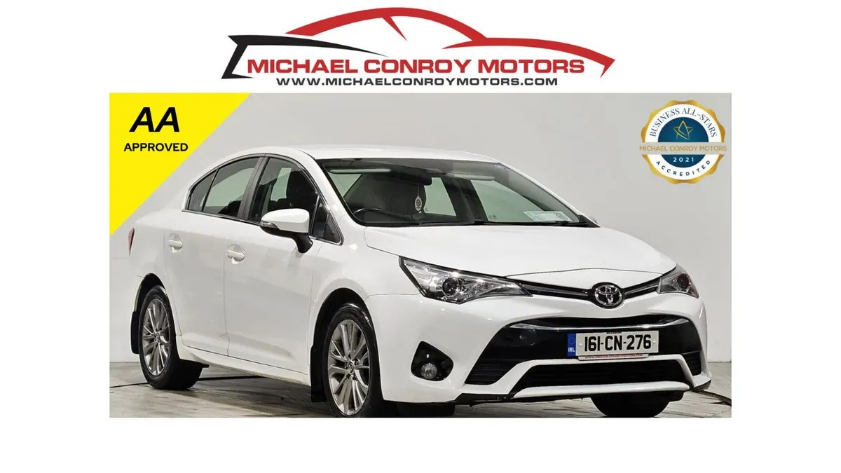 Toyota Avensis 2016 - FINANCE FROM €41 P/W - Image 1