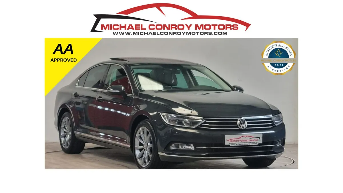 2017 Volkswagen Passat 2.0 TDI GT - Sunroof - Image 1