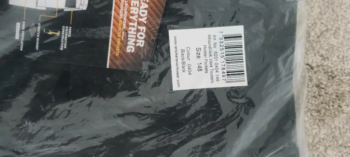 Snickers Trousers - Image 2