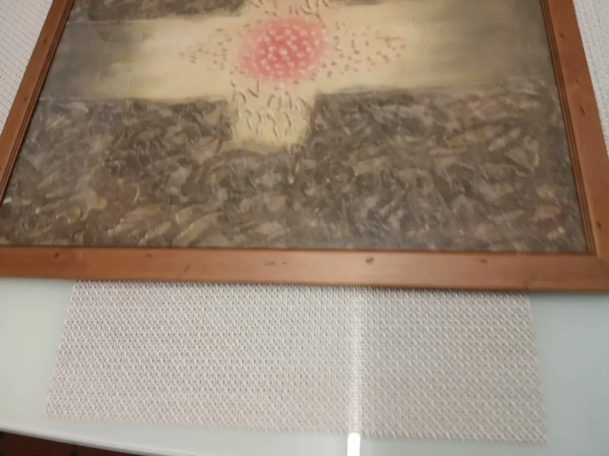 Origional framed and glazed abstract artwork from - Image 1