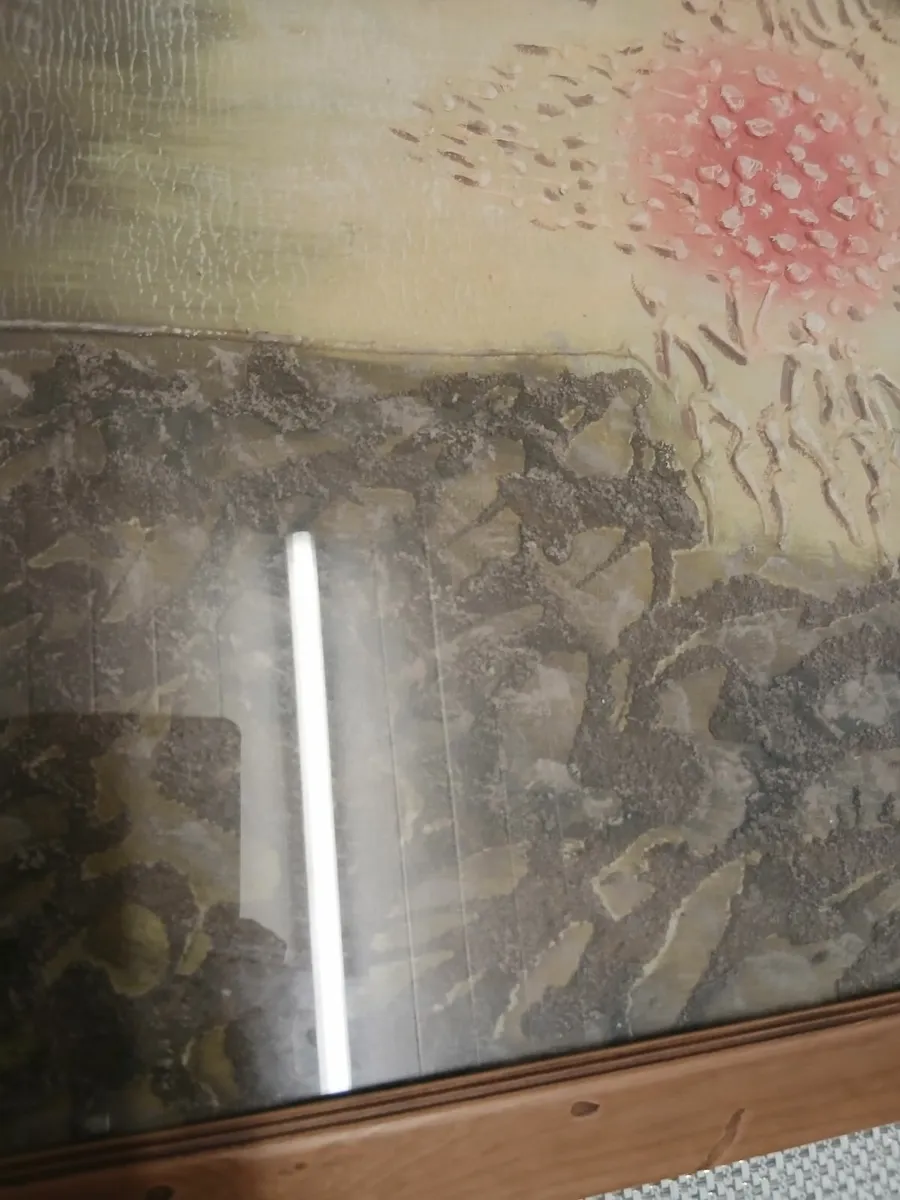 Origional framed and glazed abstract artwork from - Image 3