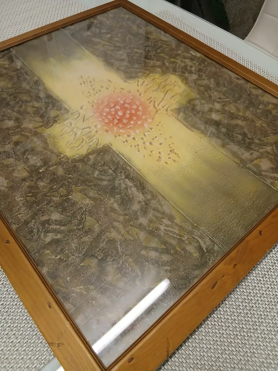 Origional framed and glazed abstract artwork from - Image 4