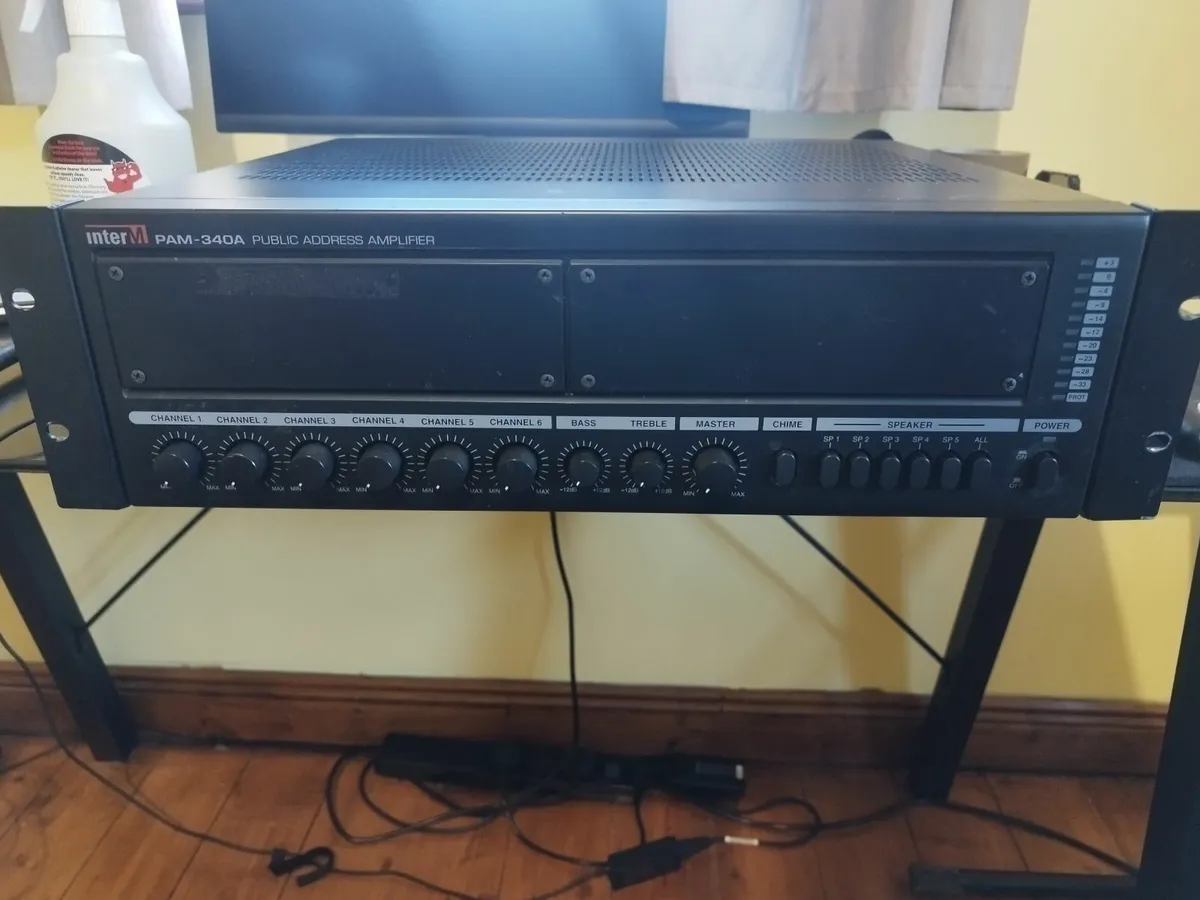 Inter-M PAM340A - 340W Mixer - Image 1