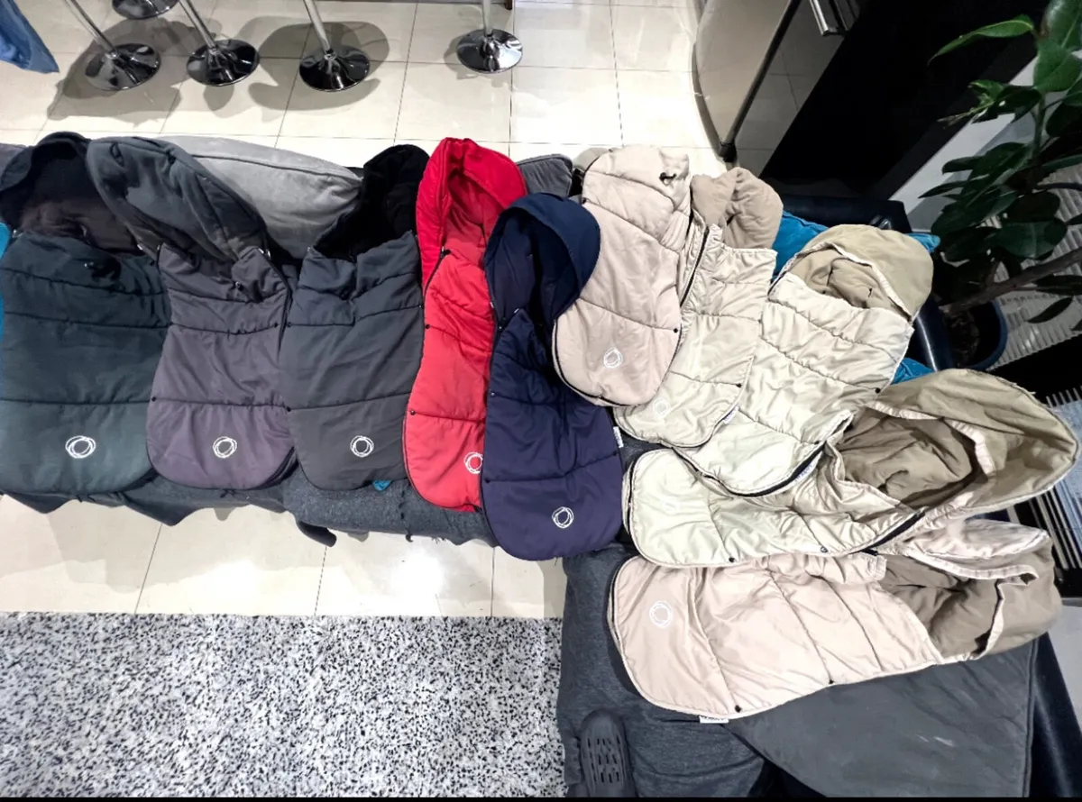 Bugaboo clearance foot muffs in swords