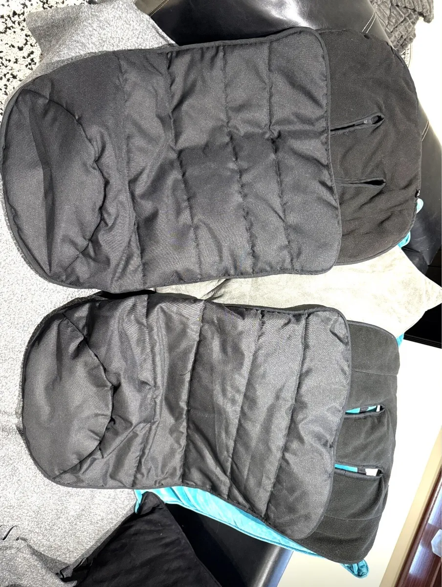 Universal mothercare foot muffs in swords