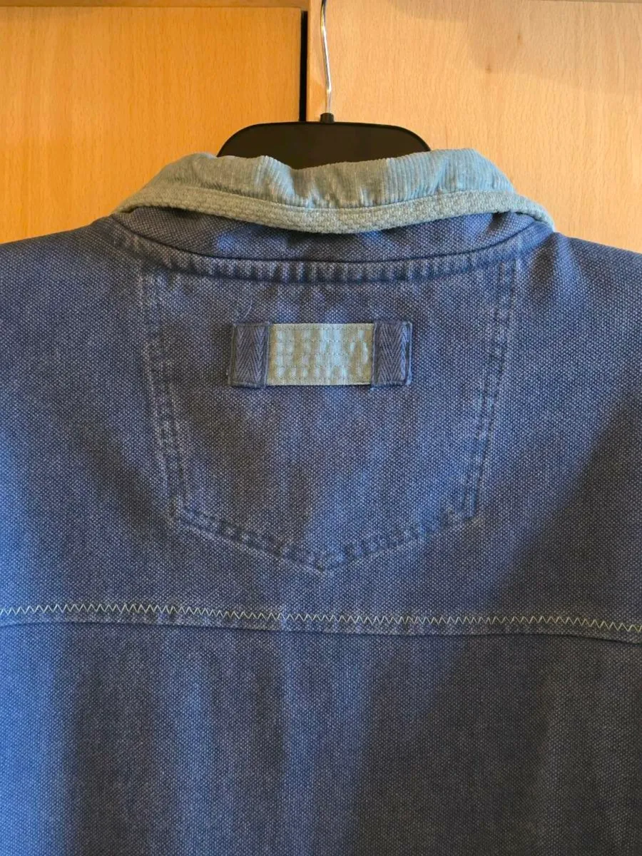 FatFace quarter zip blue jumper. - Image 3
