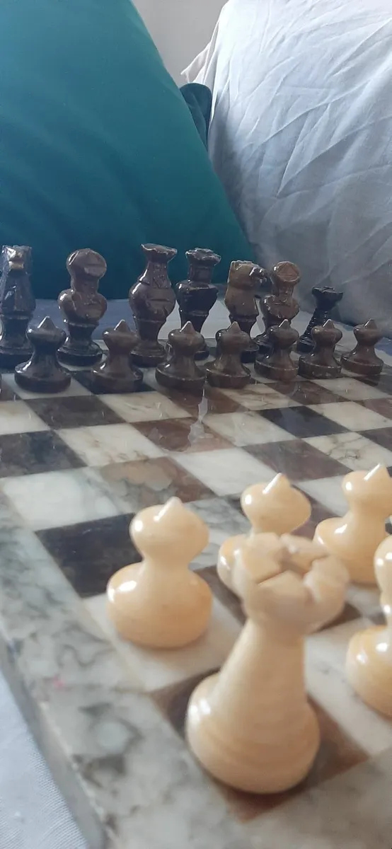 Vintage Genuine Chiellini C. A. & A. Alabaster Mar - Image 4