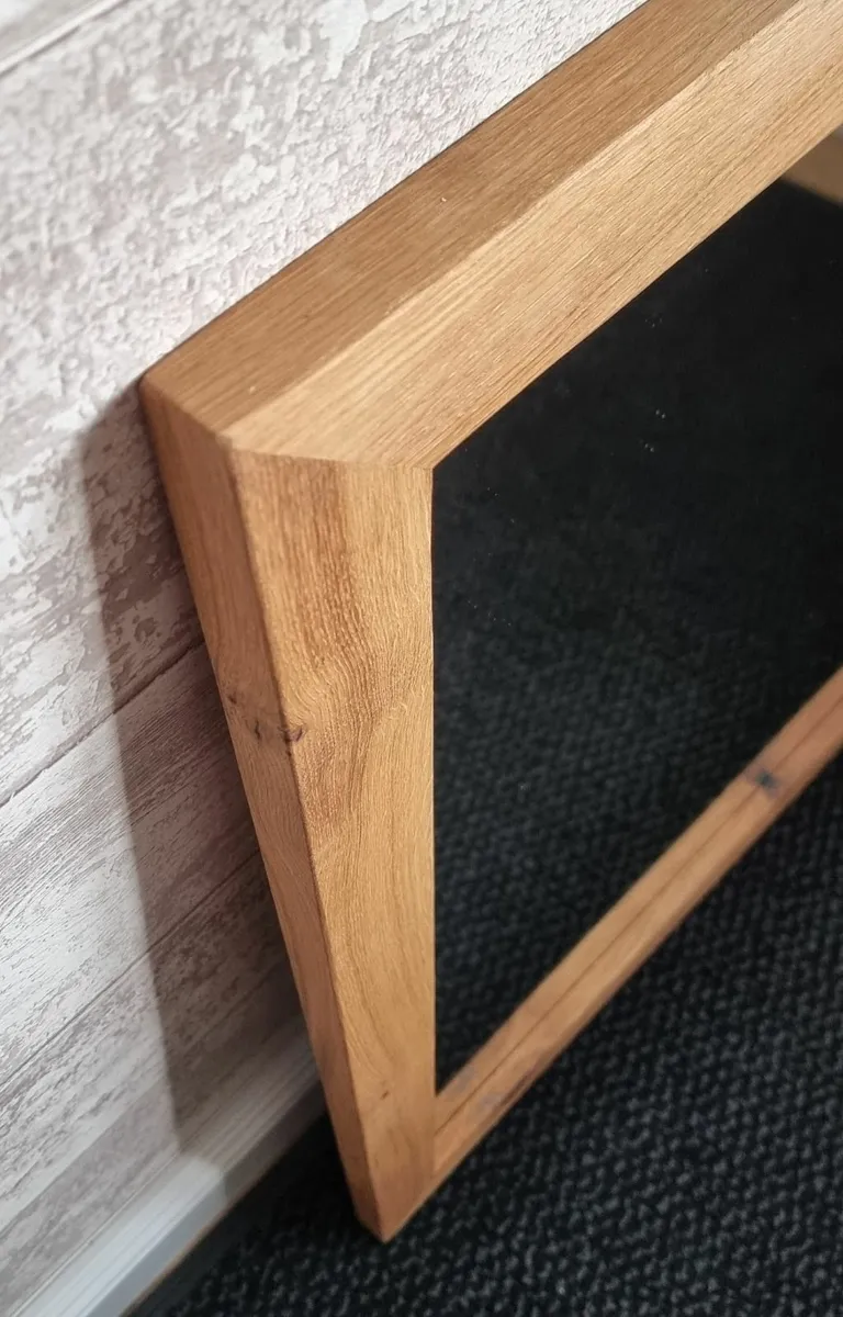 Wooden Mirror Living Room 60x80cm - Image 4