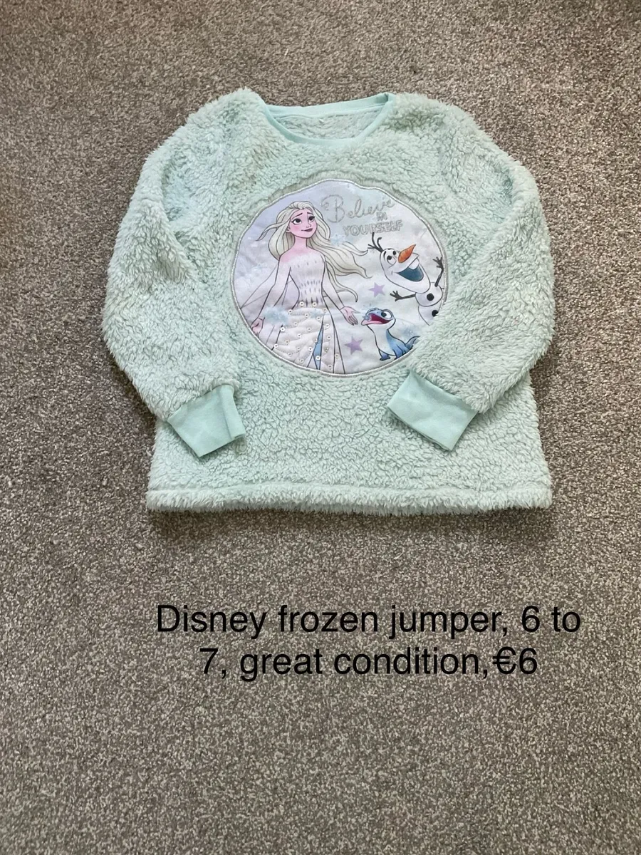 Disney frozen jumper, 6 to 7, great condition