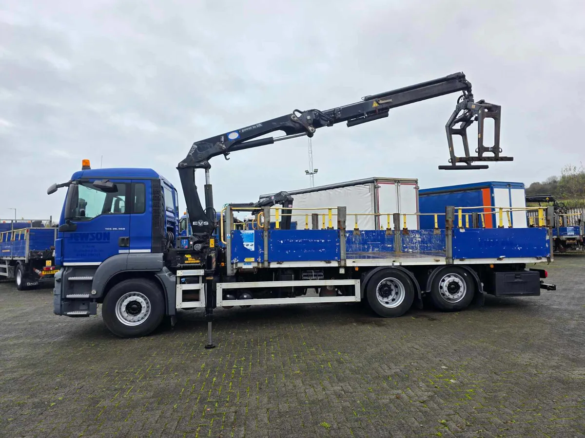 2016 MAN TGS 26.360 6X2 DROPSIDE 20ft Flat - Image 4