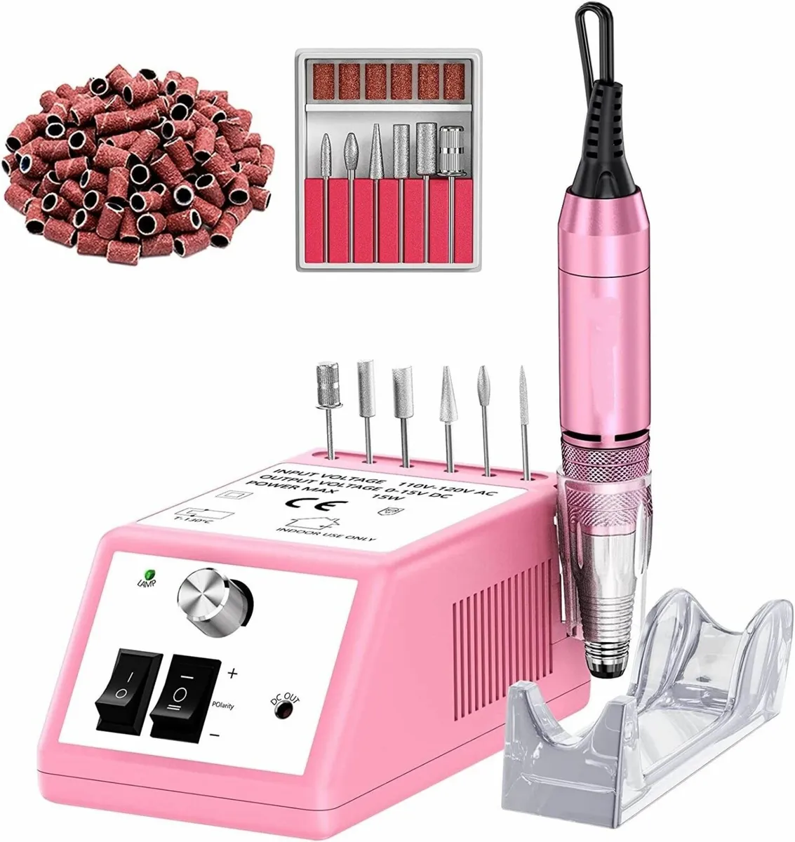 Electric Nail Drill for Acrylic Gel Nails Kit - Image 4