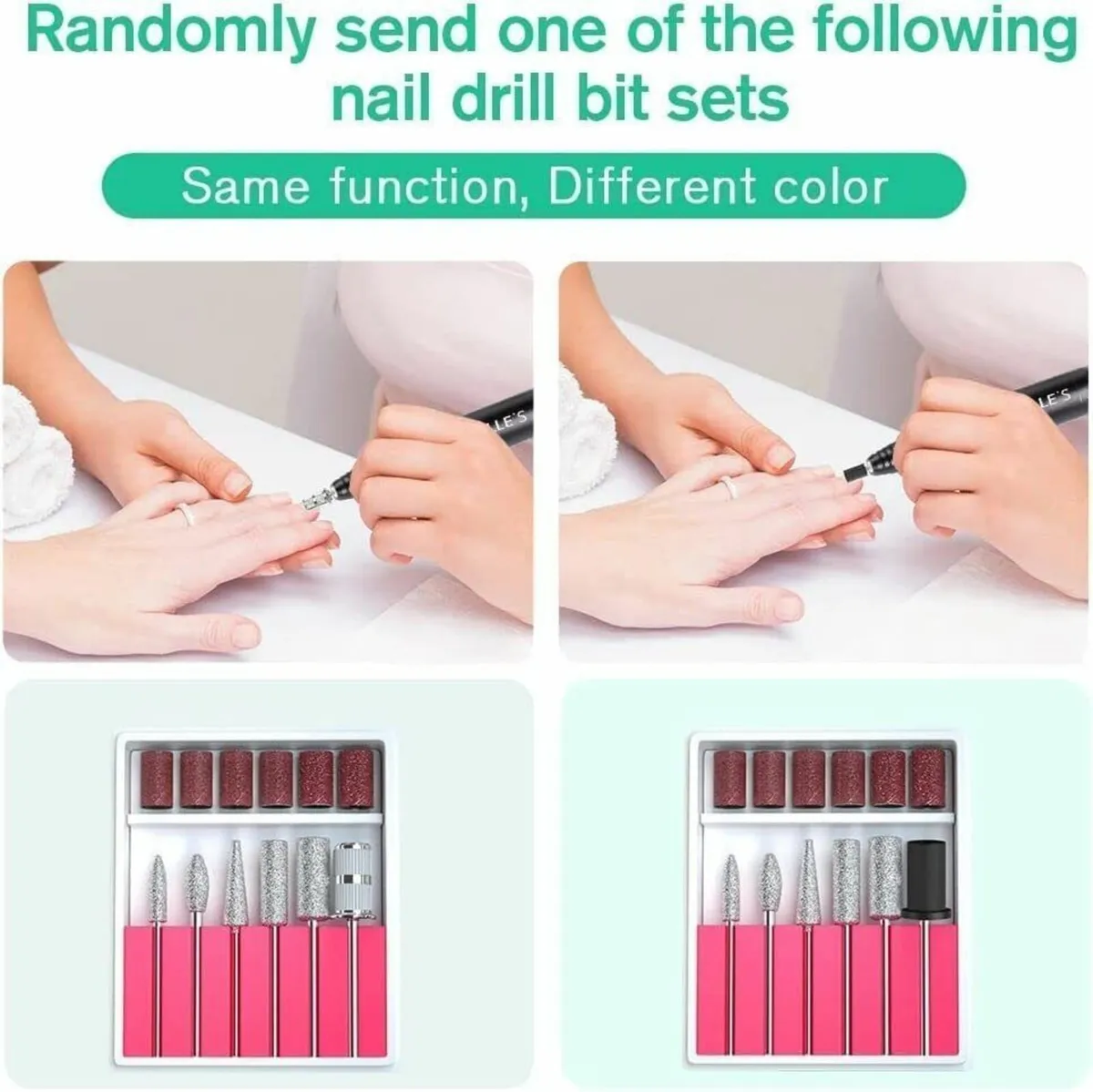 Nail Drill Kit Electric for Acrylic Gel Nails - Image 3