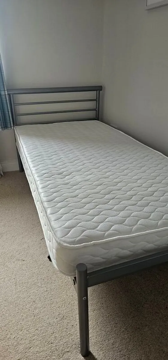 Single bed & mattress, as new - never used. - Image 3