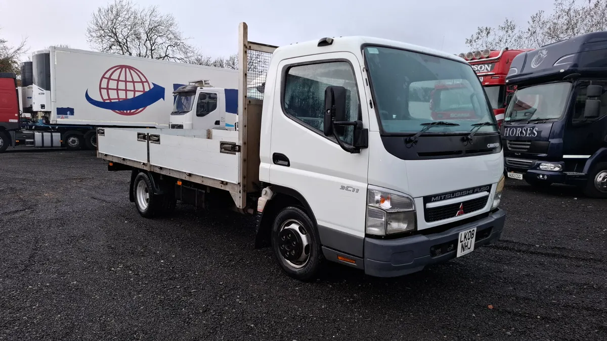 2008 Mitsubishi Fuso Canter 3C11 , Drop Side Flat - Image 1