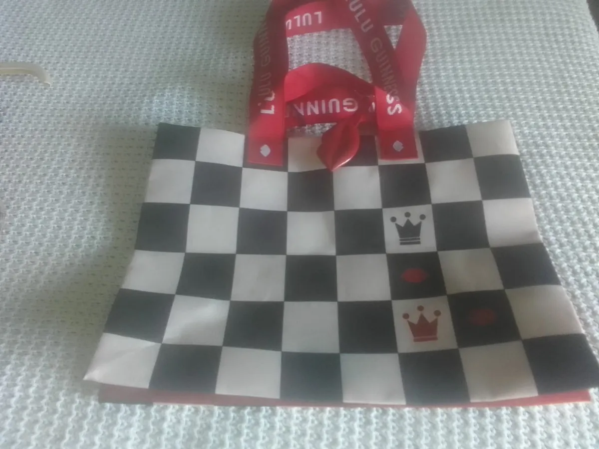 Lulu Guinness large canvas shopper/tote bag unused - Image 1