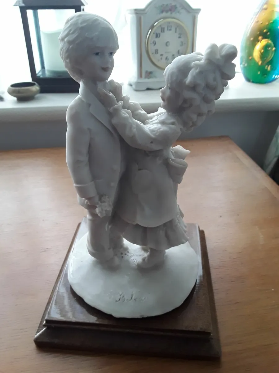 Vintage Marcolin Figurine Porcelain - Image 1