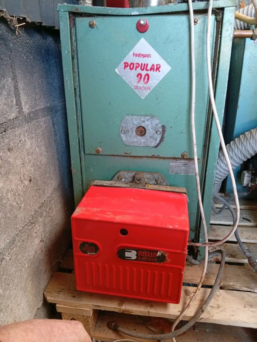 Oil boiler shed model