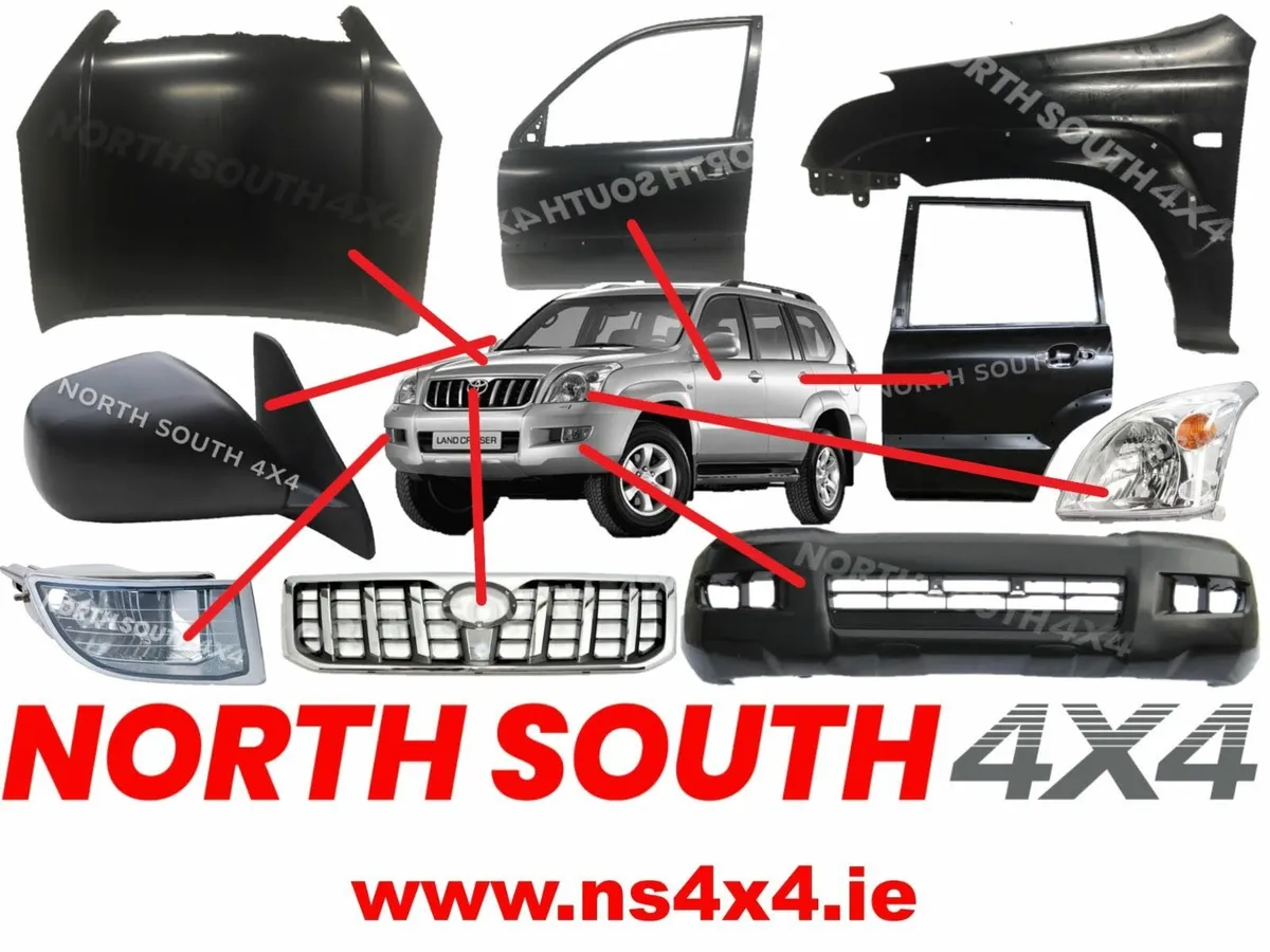 Toyota Land Cruiser Parts 2002-2010 - Image 1