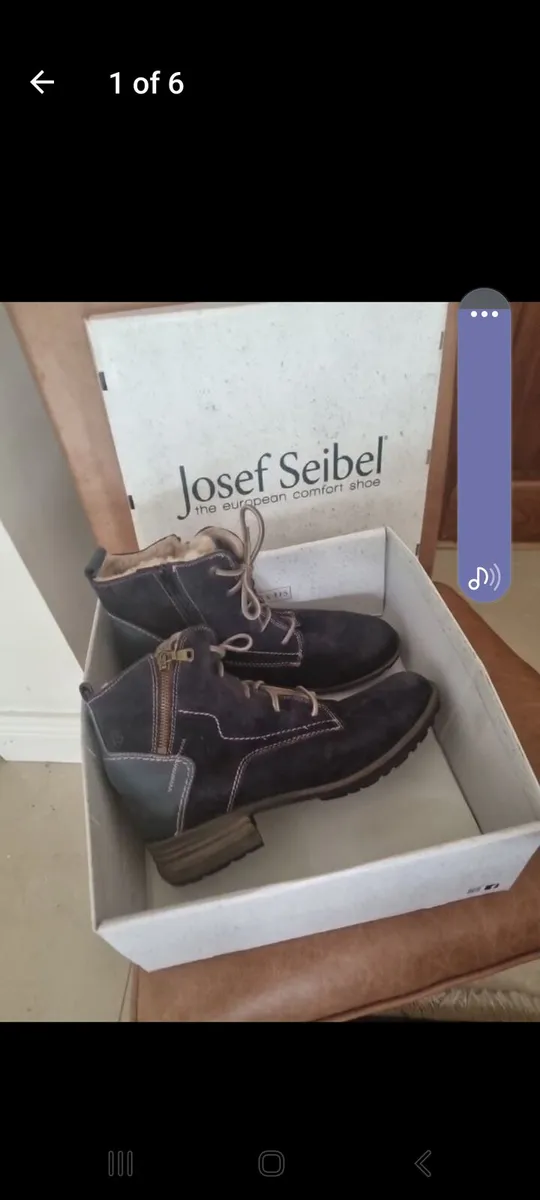 JOSEF SEIBEL BOOTS NEW size 40/6.5 - Image 1