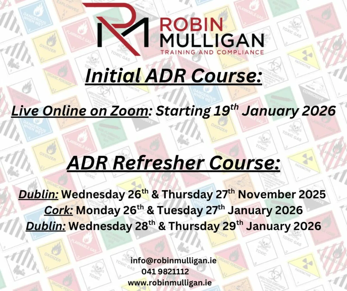 Initial ADR Hazfreight® Course: Online