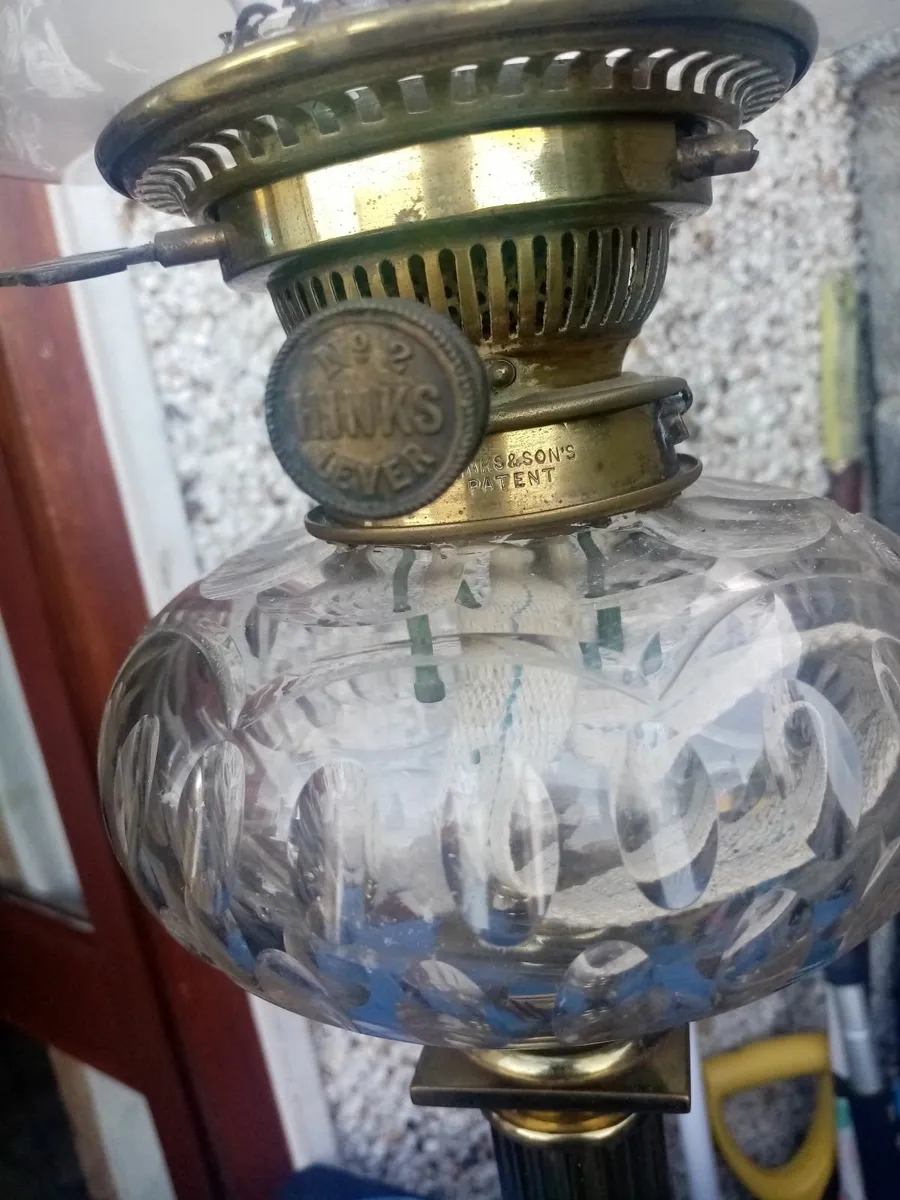 Victorian Oil Lamp - Image 3