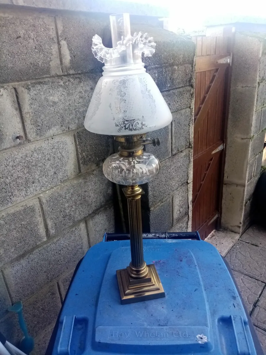 Victorian Oil Lamp - Image 1