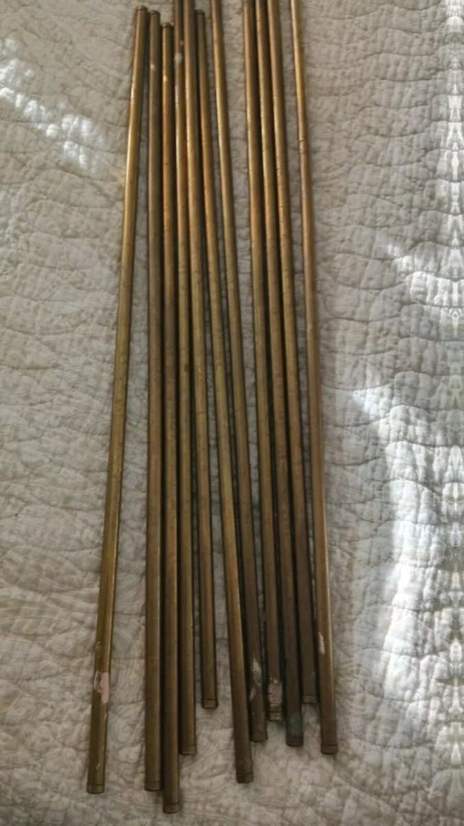 Brass stair rods - Image 1