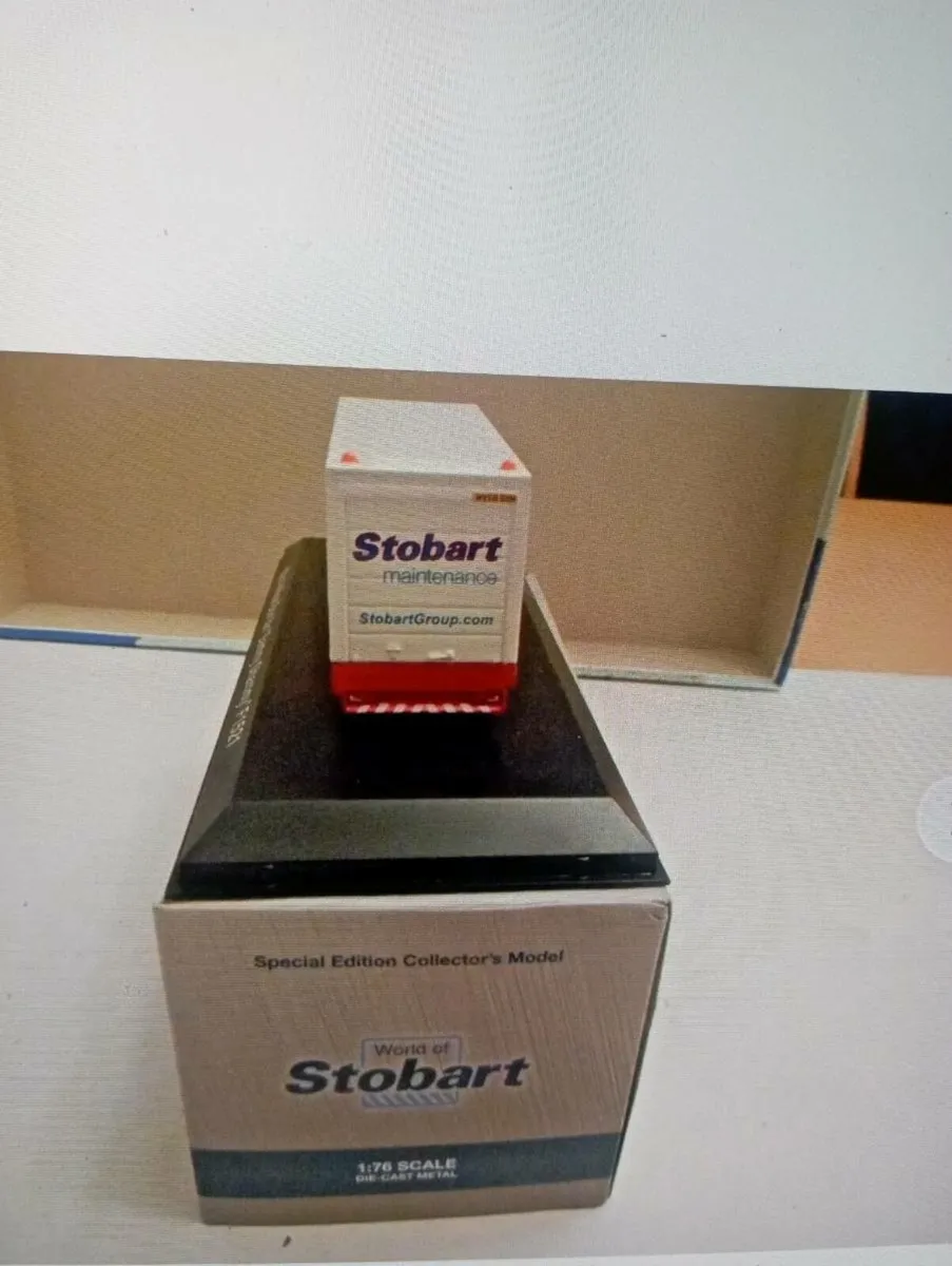 ATLAS EDDIE STOBART MAN -4WHEEL  BOX VAN - Image 3