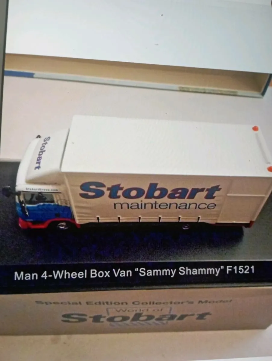 ATLAS EDDIE STOBART MAN -4WHEEL  BOX VAN - Image 4