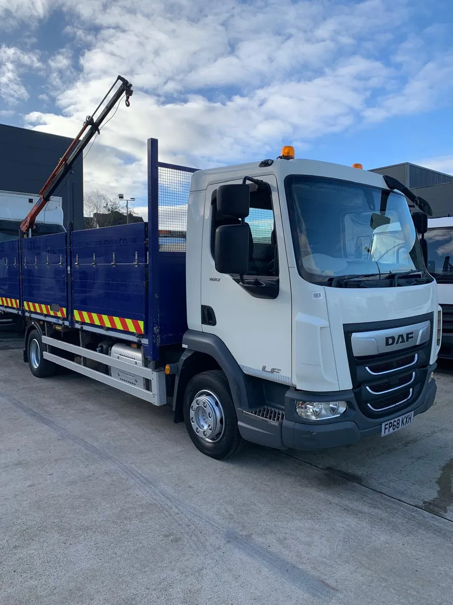 December 2018 DAF 45 180 12T Crane Lorry - Image 1