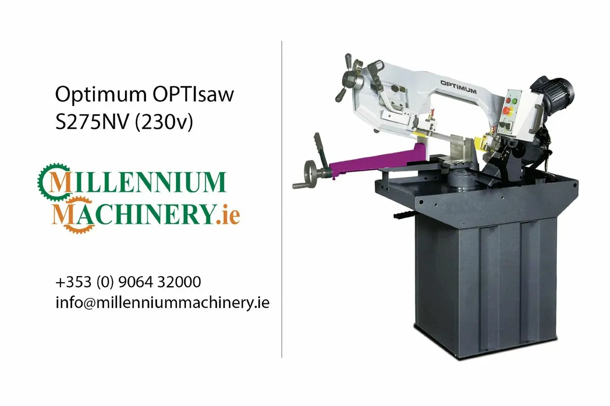 Swivel Bandsaw - Optimum OPTIsaw S275NV