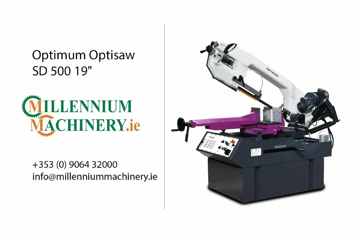 Double Mitre Bandsaw - Optimum SD 500