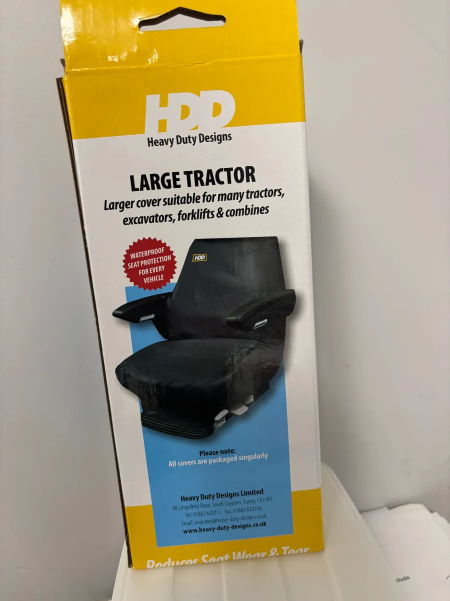 Heavy Duty Agricultural Large Tractor Seat Cover - - Image 3