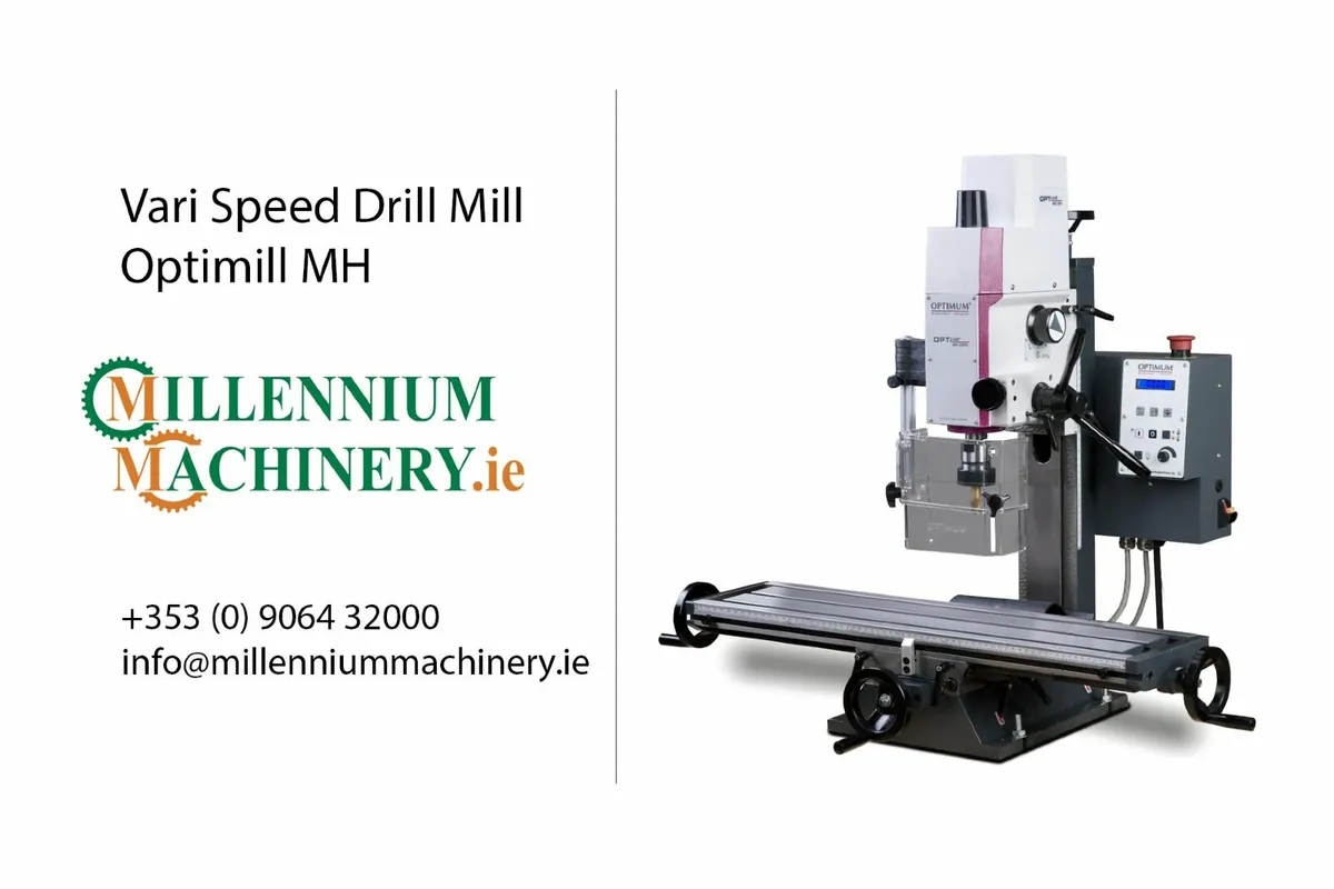 Vari Speed Drill Mill - Optimill MH 20VL
