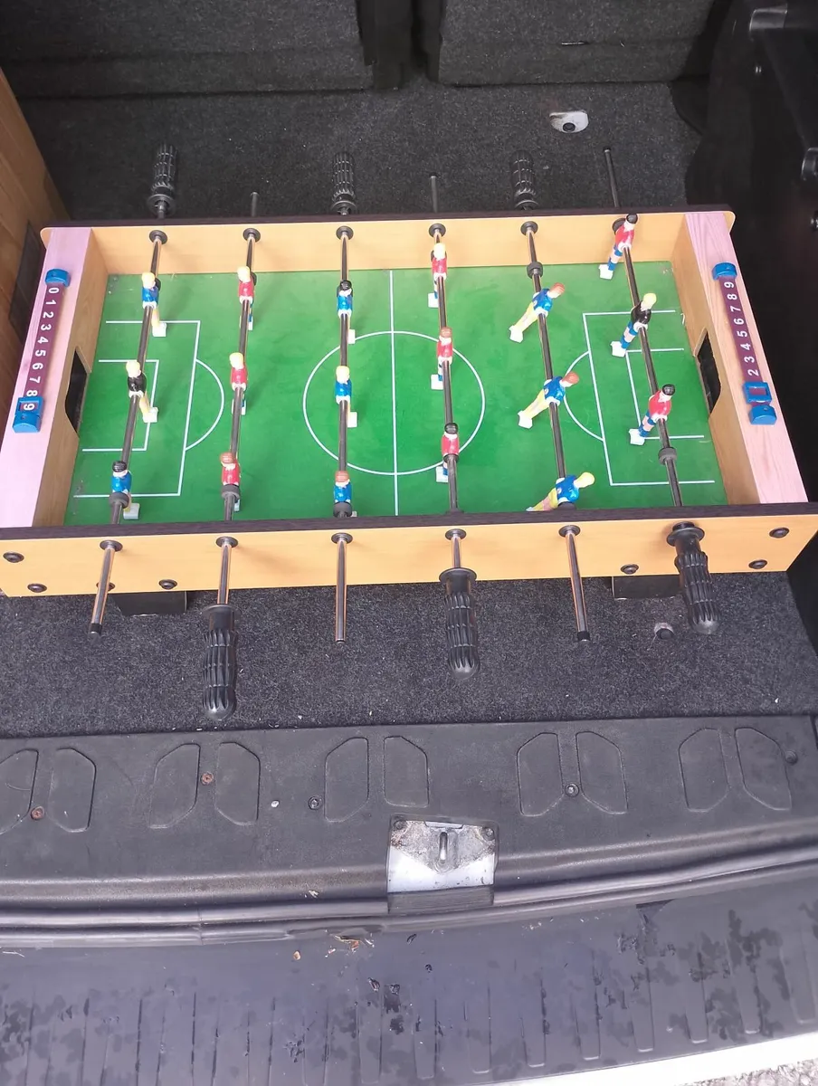 Football game table top foosball - Image 1