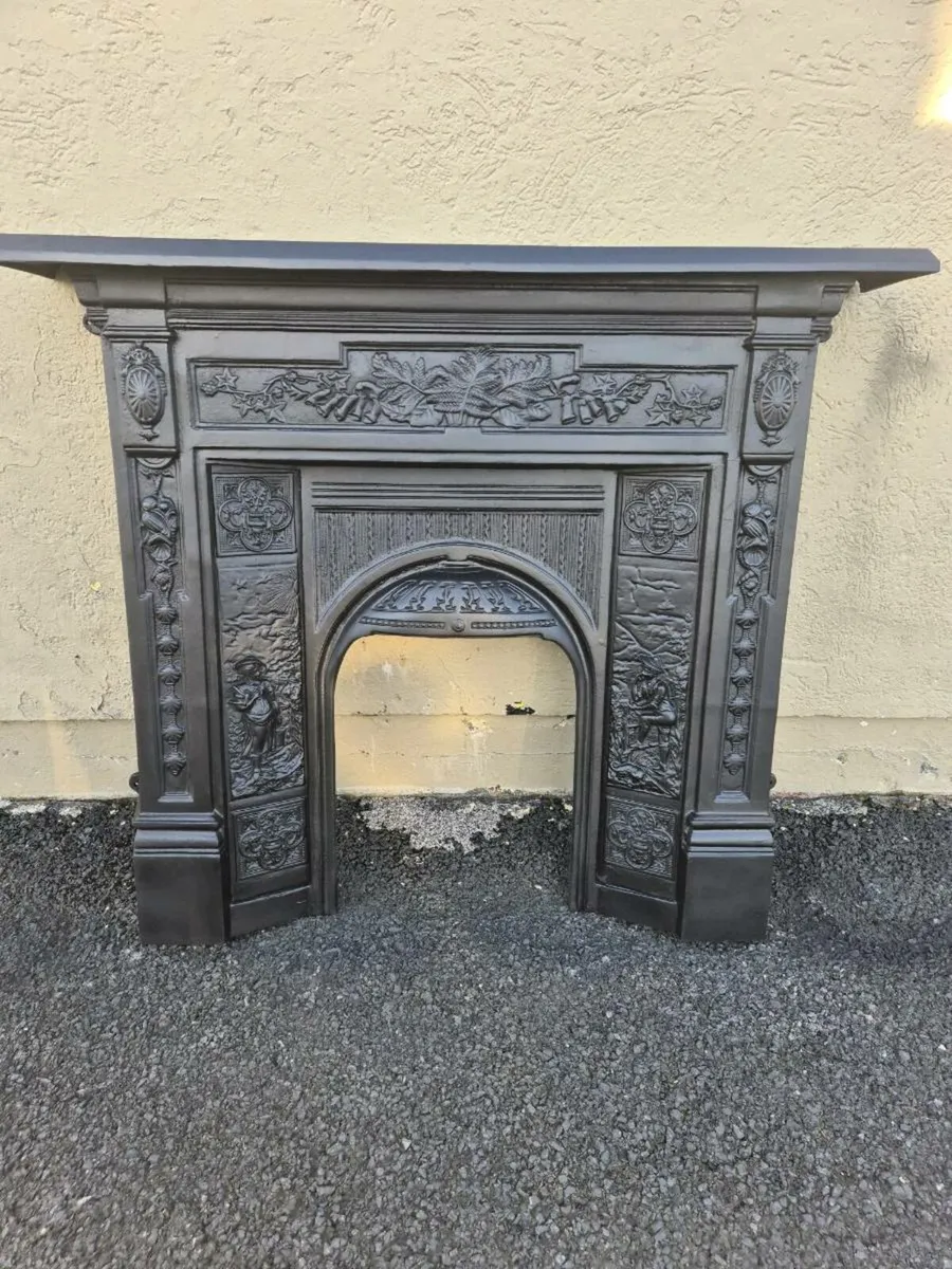 Cast iron fireplace - Image 2