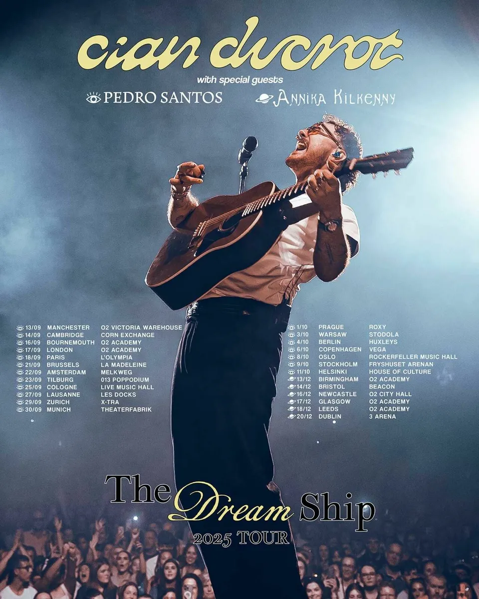 Cian Ducrot Standing Ticket