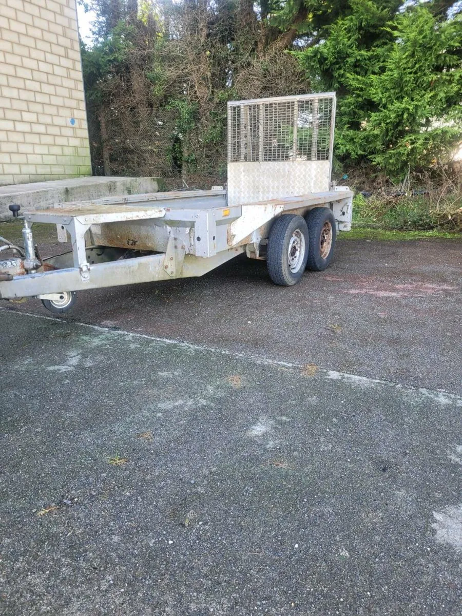 Ifor Williams plant trailer 8x4 - Image 2