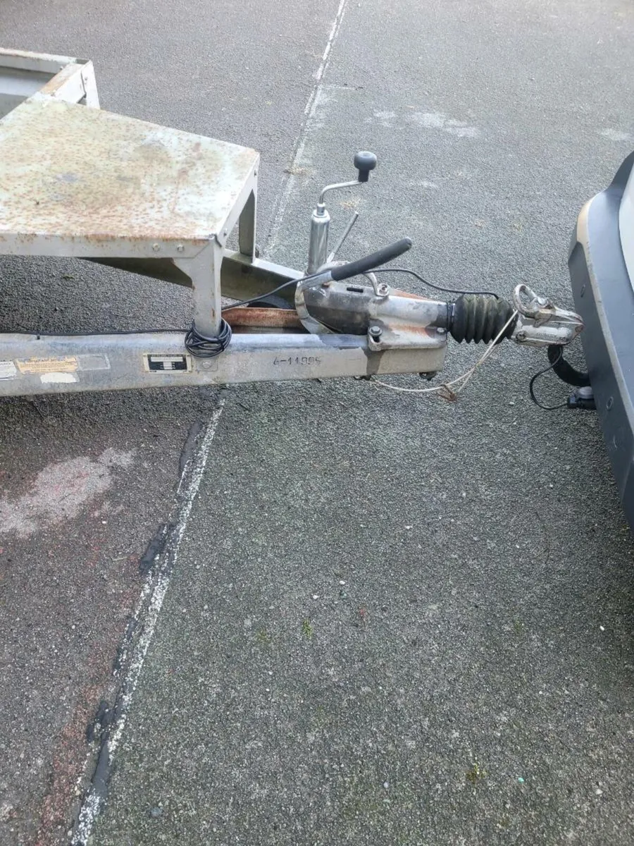 Ifor Williams plant trailer 8x4 - Image 3