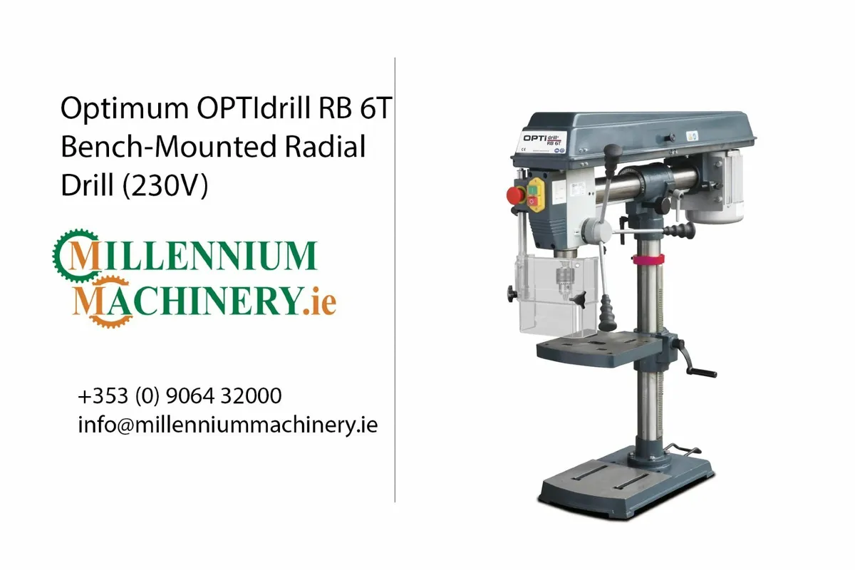 Optimum OPTIdrill RB 6T Bench-Mounted Radial Drill