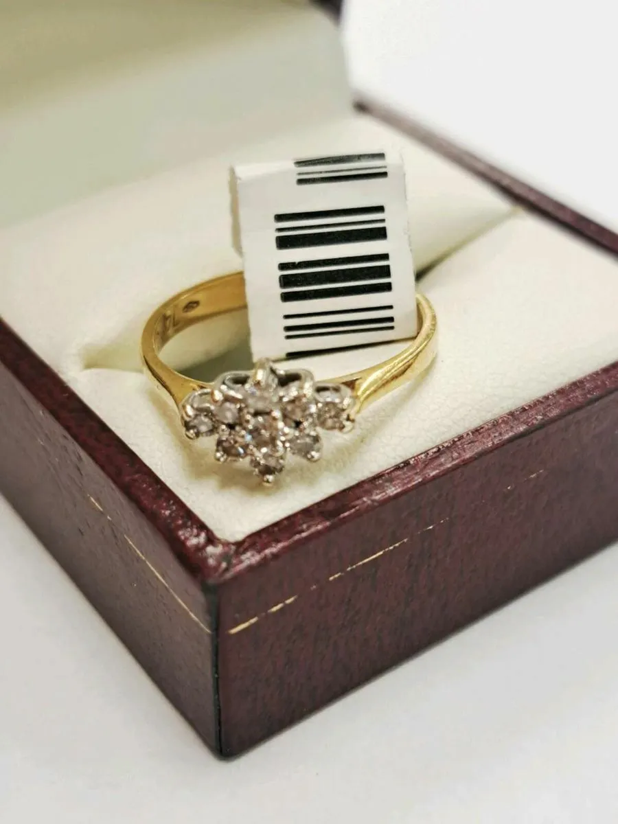 18K Gold Diamond Ring 18Ct - Image 3