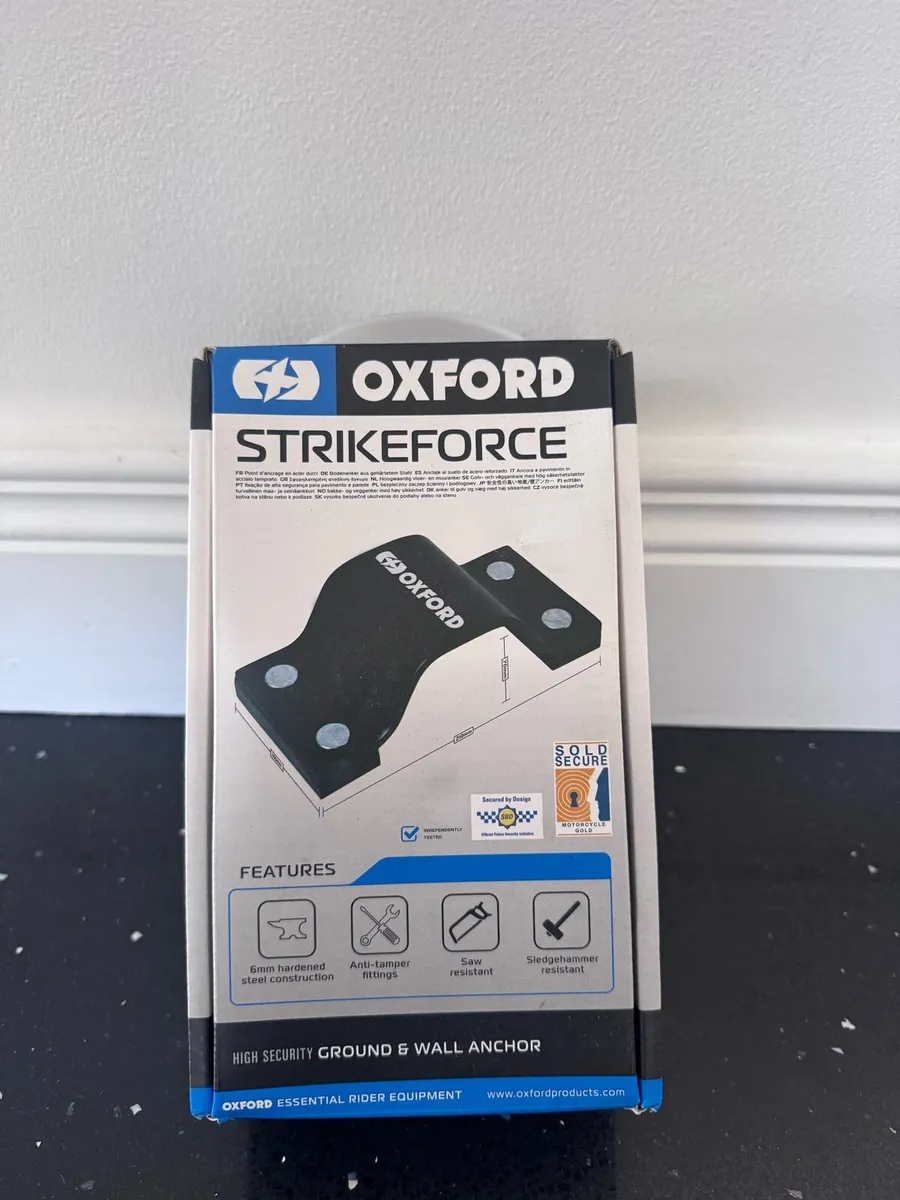 Motor bike lock wall floor anchor - Image 1