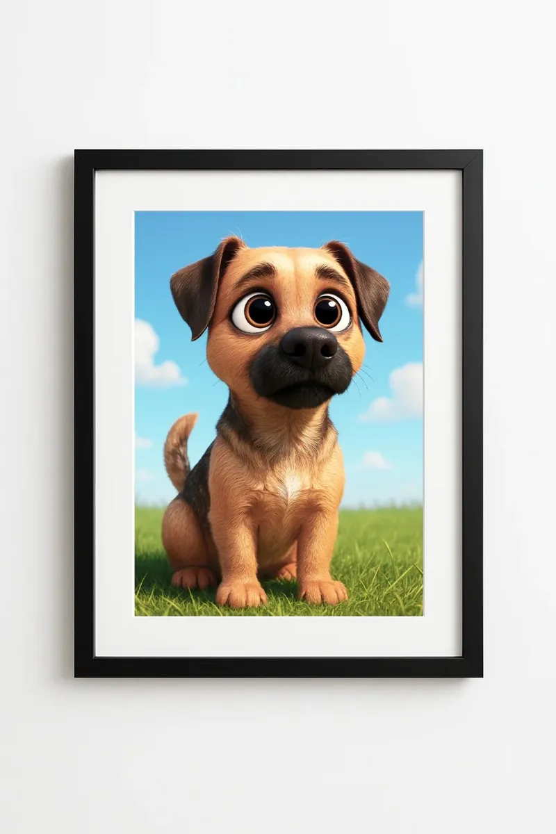 Doggo.ie Custom Dog Portraits (Framed & Delivered) - Image 3