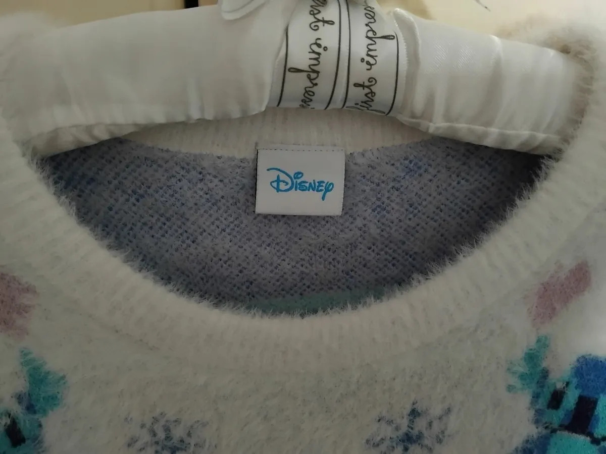 Disney Stitch Christmas Jumper, Age: 10-11yrrs. - Image 3